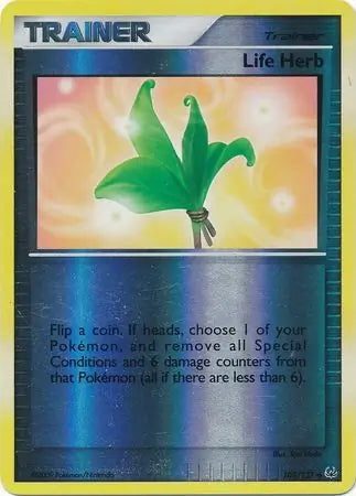 Platinum Life Herb #108/127 reverse holo